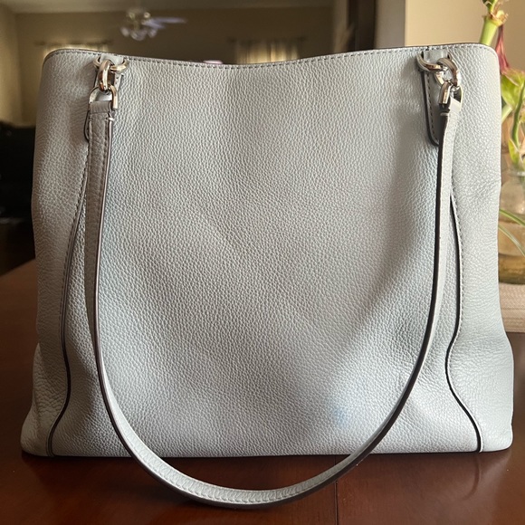 Kate Spade New York Frosted Blue Jackson Medium Triple Compartment Shoulder Bag - Picture 2 of 3